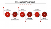 Elegant Infographic Template PowerPoint With Six Node