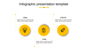 Get Infographic Template PowerPoint In Button Shape