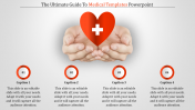 Medical templates powerpoint with heart diagram	