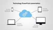 Best Cloud Technology PowerPoint presentation Template 