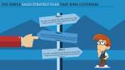 Sales Strategy Plan Presentation Slide