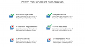 Requirements Of PowerPoint Checklist Template Designs
