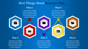 Bright and best Business Plan PPT Download presentation
