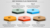 The Best Business Plan PPT Free Presentation Template