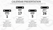 Calendar Presentation Template 