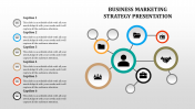 Elegant Business Marketing Strategy Template Presentation