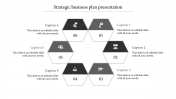 Use Strategic Business Plan Template In Hexagon Model