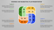 Process Of Business And Marketing Plan Template Designs