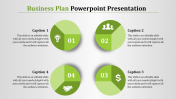 Business Plan PowerPoint Presentation-Circle Pie Model
