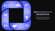 Best Business Plan Presentation With Dark Background