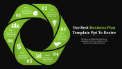 Best Business Plan Template PPT Slides-Six Node