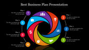 A seven noded best business plan presentation