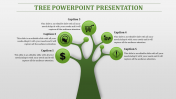 Fantastic neat Tree Powerpoint Template Presentation