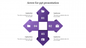 Professional Arrow For PPT Presentation Slide Design