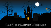 Halloween PowerPoint Template With Scary Night Theme