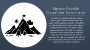 Nice Mission Possible PowerPoint Template For Presentation