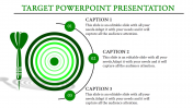 Good Target Template PowerPoint With Bull Eye Presentation