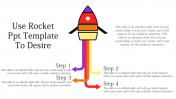 Download attractive Rocket PPT Template Presentation slide