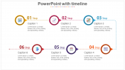 Creative PowerPoint With Timeline Presentation-Six Node