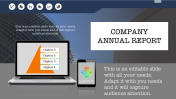 Editable Company Annual Report PPT and Google Slides Themes