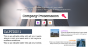 Use Company Presentation PPT Slide Template Designs