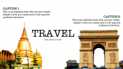 Attractive Travel Presentation Template Designs-Two Node