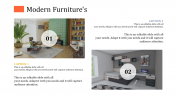 Incredible Modern Furniture PowerPoint and Google Slides Themes