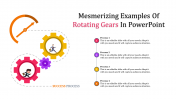 Excellent Rotating Gears PowerPoint Template and Google Slides