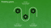 Editable Rotating Gears In PowerPoint Template Presentation