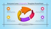 Innovative infographic PPT download presentation slides