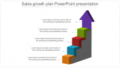 Sales Growth PowerPoint Template and Google Slides