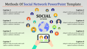 Elegant Social Network PowerPoint Template Designs