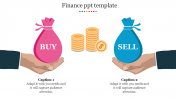 Innovative Finance PPT slide with Money Bag Model