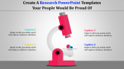 Editable Research PowerPoint Templates Slide-4 Node