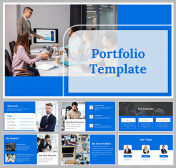 Amazing Portfolio PowerPoint and Google Slides Templates