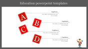 Decorative Education PPT templates presentation slide