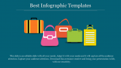 Best Infographics Templates With Bags Designs Presentation