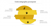Mesmerizing Circle Infographic PowerPoint presentation