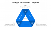 Our Attractive Triangle PPT And Google Slides Template