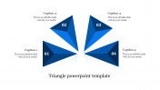 Get Our Attractive Triangle PowerPoint Template Presentation