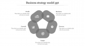 Business Strategy Model PPT Presemtation Slide Design