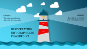  Infographics Lighthouse PowerPoint Presentation Template