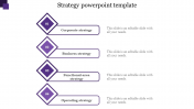 Attractive Strategy PowerPoint Template Presentation