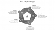 Best Corporate PPT Puzzle Model For Presentation Slide