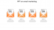 Use PPT on Email Marketing PPT Presentation Slides