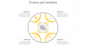 Good-Looking Finance PPT Template Presentation 4-Node