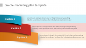 Customized Marketing Plan Template Design-Three Node