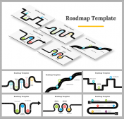Creative Road Map PowerPoint And Google Slides Templates