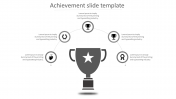 Astonishing Achievement Slide Template Presentation