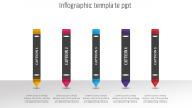 Customized Infographic Template PPT Slide Design-5 Node